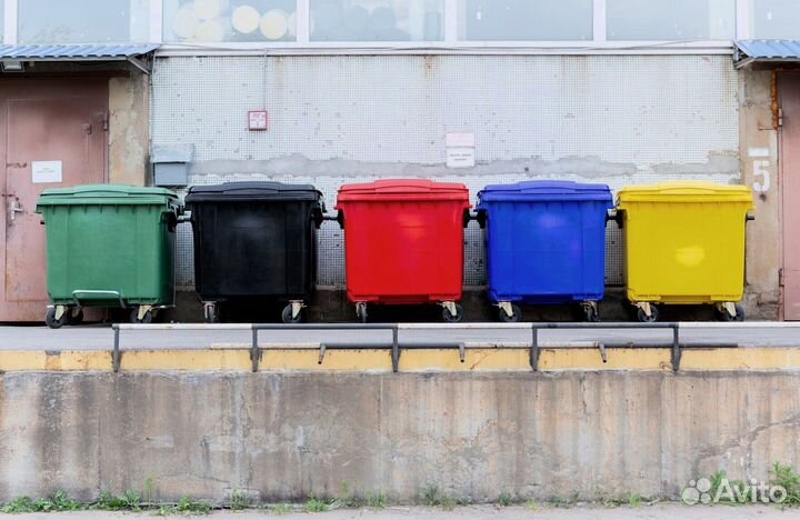 Пластиковый контейнер 1100л. Арт. 7560