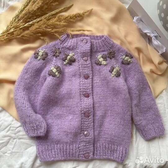 Кардиган для девочки 92