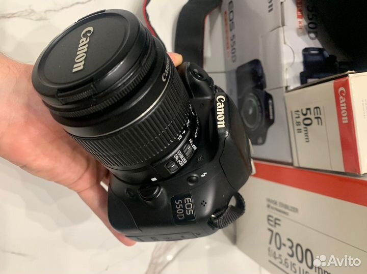 Canon 550d + обьективы