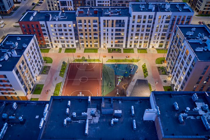 3-к. квартира, 72,3 м², 1/7 эт.