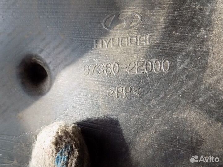 Воздуховод Tucson 2004-2010