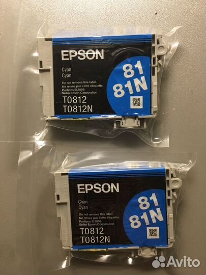 Картриджи epson 81n