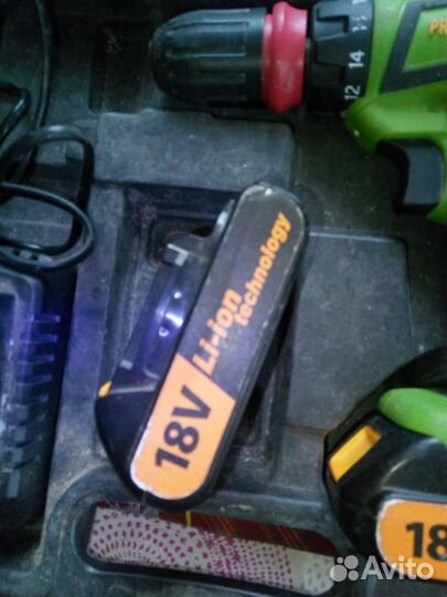 Шуруповерт Pro Craft18V