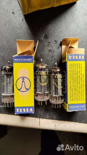 Радиолампы Telefunken, Tesla, Siemens и др