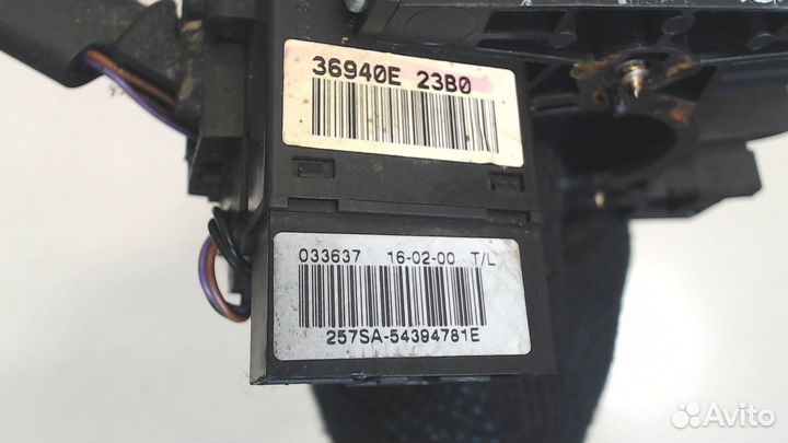 Переключатель дворников Nissan Terrano 2, 2000