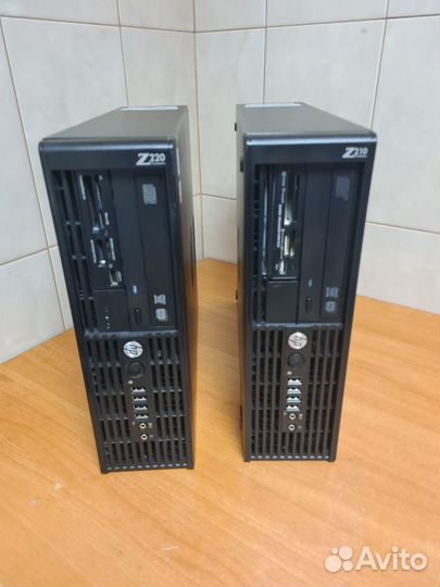 Два компьютера HP Z220, Z210, состояние отличное