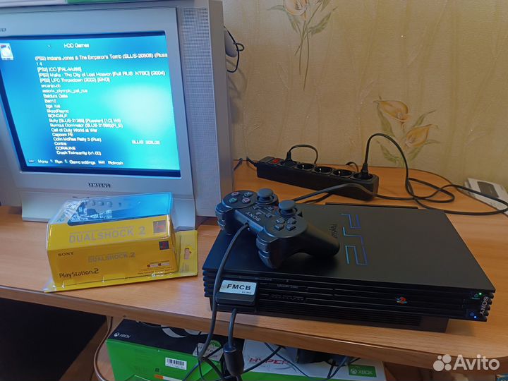 Playstation 2 fat HDD 500 gb