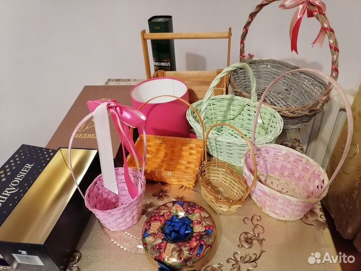Корзинки, коробочки