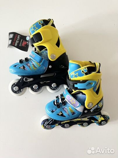 Роликовые коньки детские раздвижные 23-26