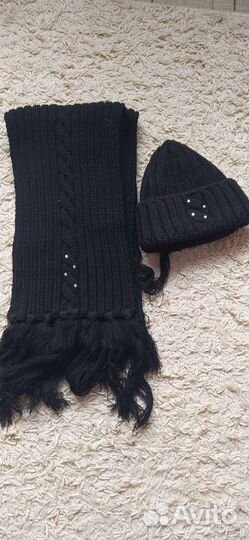 Комплект шапка и шарф