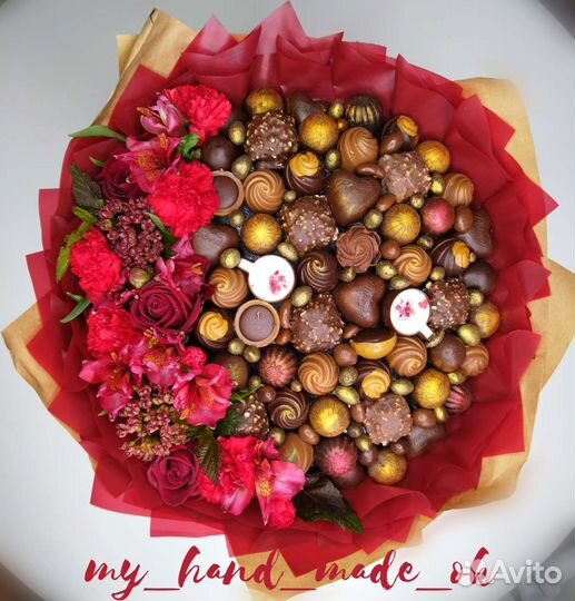 Вкусные Съедобные Сладкие букеты