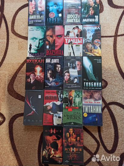Видеокассеты vhs боевики, триллеры, ужасы