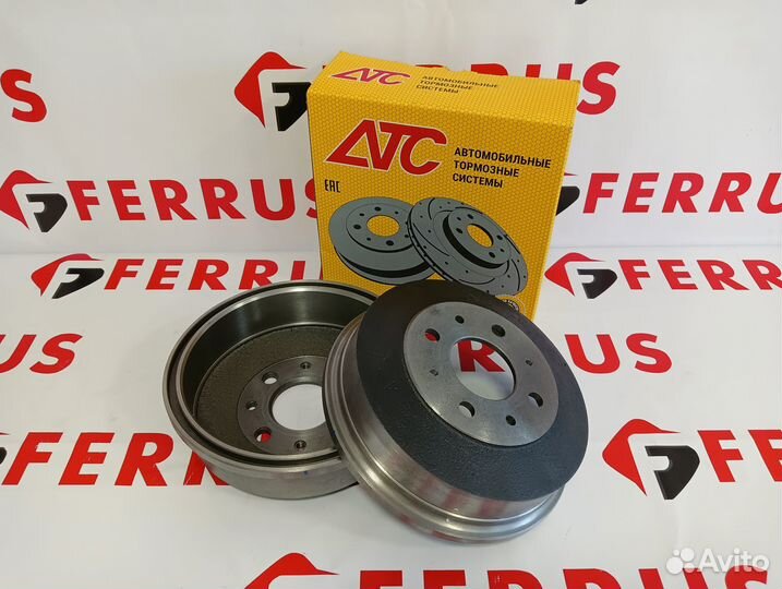 Зад.Тормозной барабан 2шт ваз 2108-2112