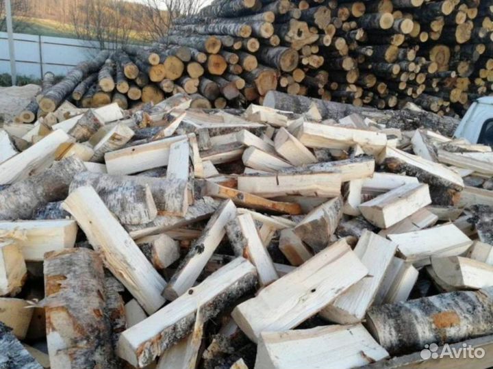 Дрова березовые колотые