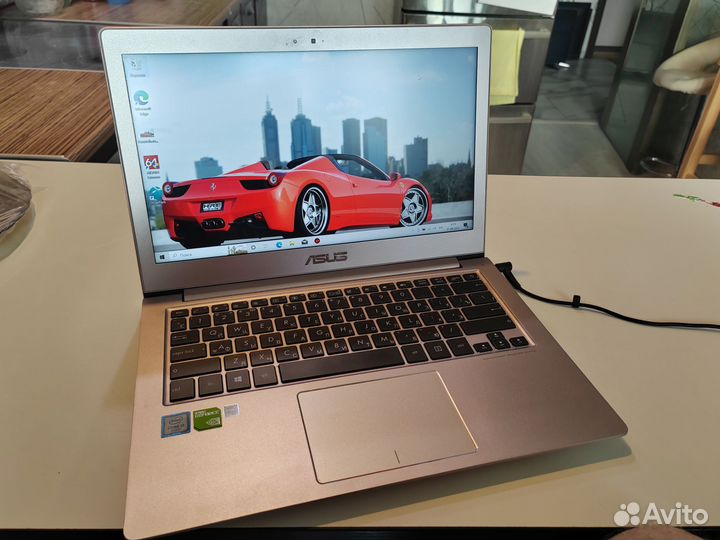 Asus метал i5-6200/GT940m/SSD512/13.3full HD