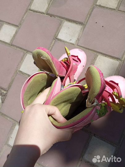 Детские ролики и защита 34-36