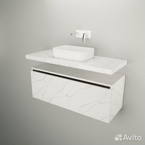Тумба под ванную подвесная Валенсия