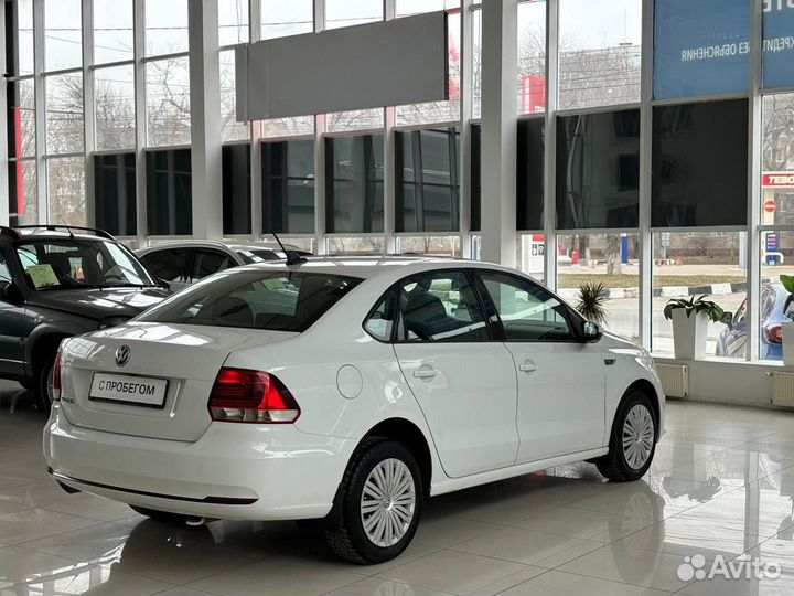 Volkswagen Polo 1.6 AT, 2018, 98 000 км