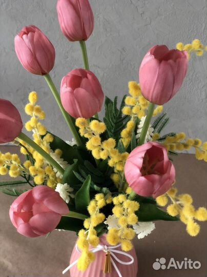 Букет из искусственных цветов