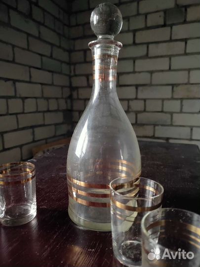 Штофы и графины СССР