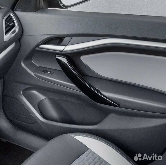 Накладки ручек Vesta (Черный лак)