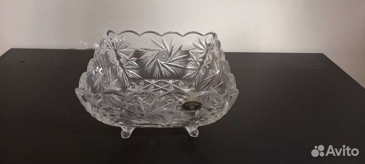 Ваза для фруктов Богемия