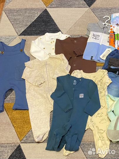 Одежда для мальчика пакетом 68 74 80