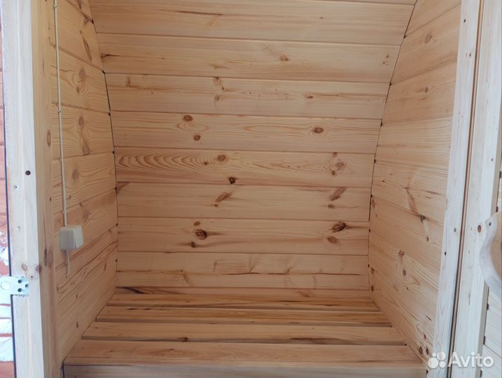 Баня бочка в аренду на прицепе