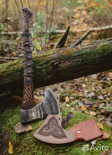 Топор кованый Кресень