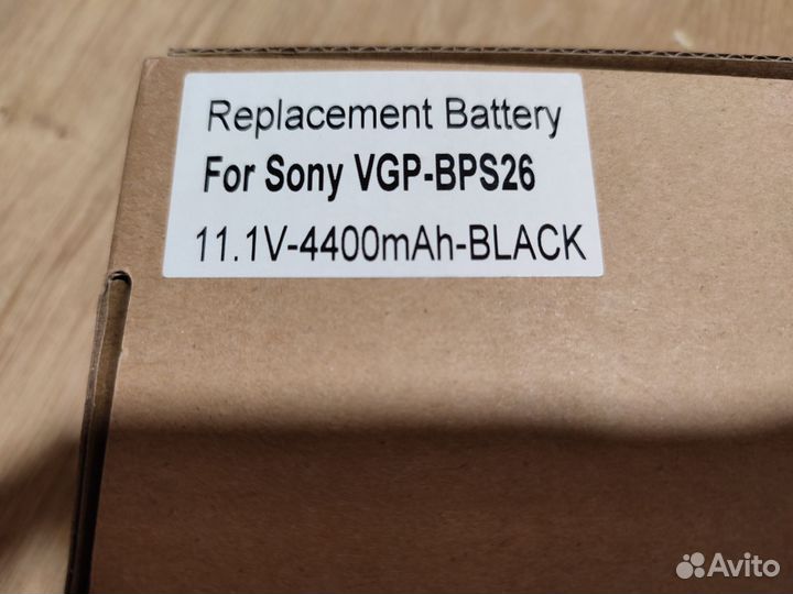 Аккумуляторная батарея для Sony VGP-BPS26