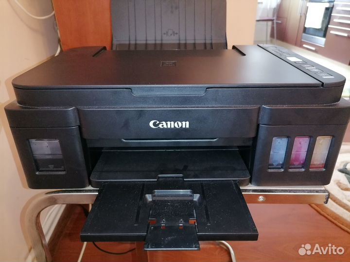 Принтер со сканером, струйный, цветной