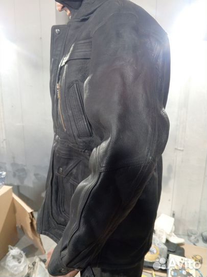Куртка кожаная винтаж из 90