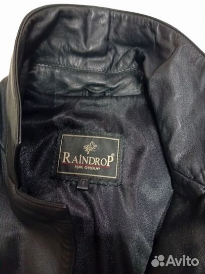 Мужской кожаный френч