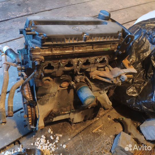 Двигатель KIA Spectra для восстановления или на за