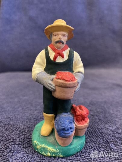 Декоративные фигурки, декор, садовник, статуэтка