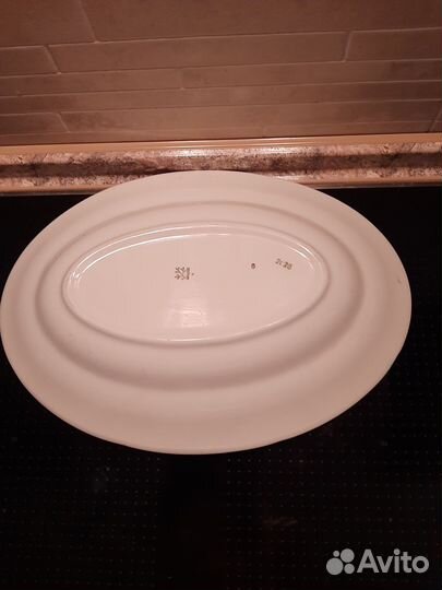 Блюдо овальное сервировочное СССР