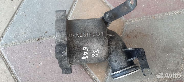 Патрубок турбины mercedes w220 3.2 cdi om648