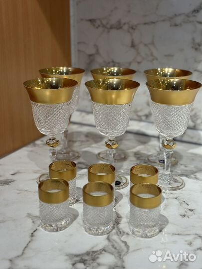 Хрустальные бокалы
