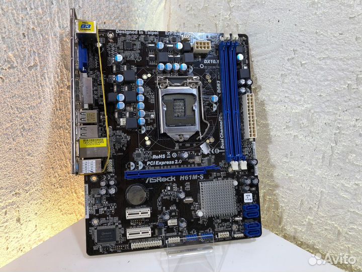 Материнская плата Asrock H61M-S