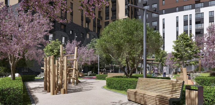 3-к. квартира, 82,2 м², 4/9 эт.