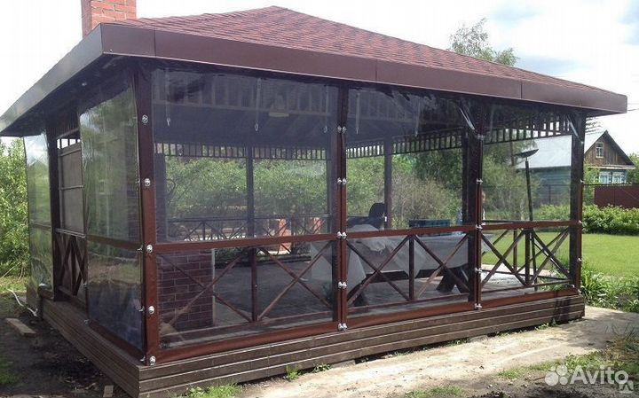 Мягкие окна Крымское производство