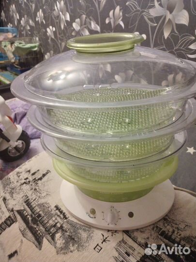 Пароварка tefal 3 яруса