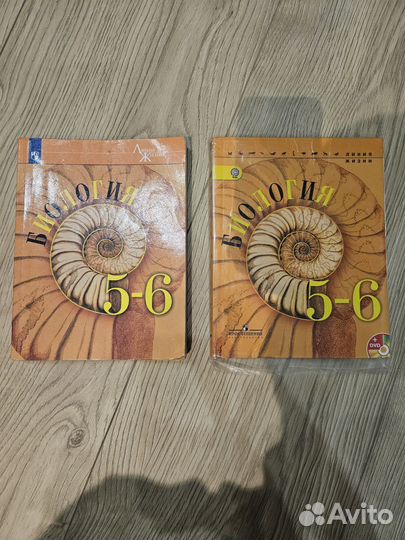 Учебник биологии 5-6 класс Пасечник