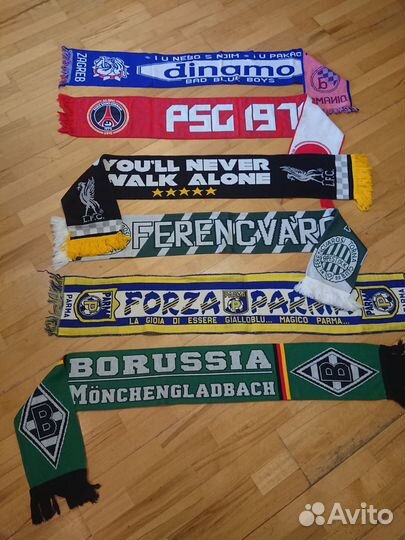 Шарфы футбольных клубов