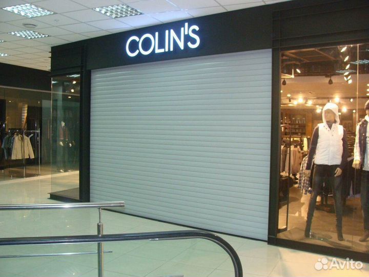 Рольставни для торговых центров под ключ