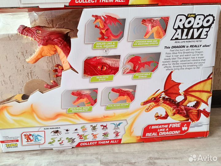 Дракон robo alive новый