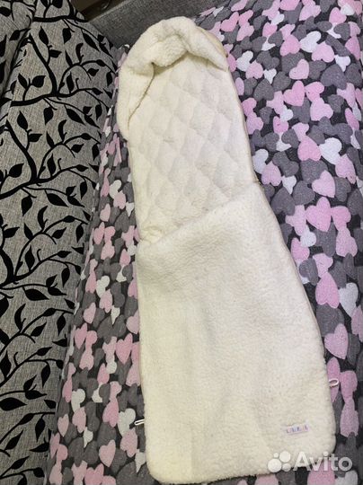 Зимний конверт в коляску