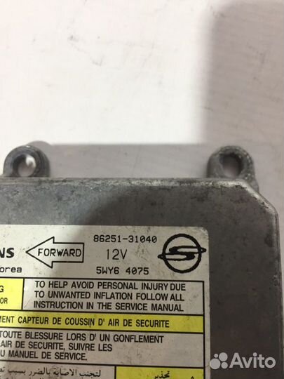 Блок аирбаг srs airbag Ssangyong Actyon Sports 1