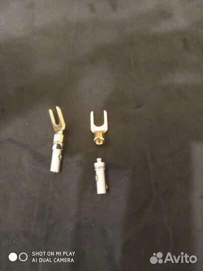 Разъемы акустические, лопатки, Nakamichi