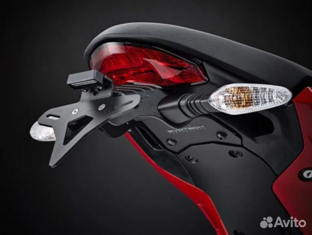 Короткое крепление номера Ducati Monster 797 1200